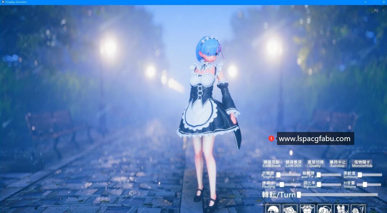 [电脑] 【PC/3D/SLG/中文】ACG角色扮演模擬器 ACG Cosplay Simulator Ver0.85 官中版【1.8G】